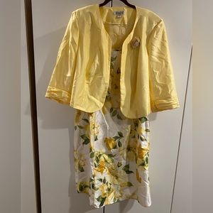 Two Piece summer dress suit